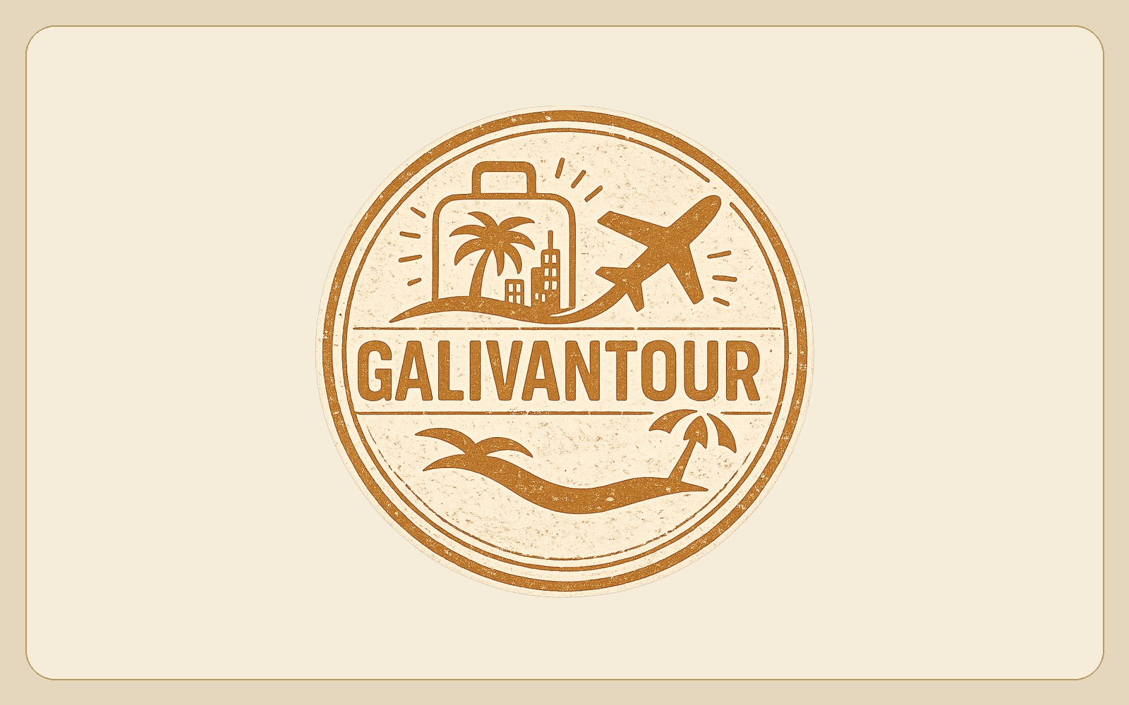 Galivantour brand tile
